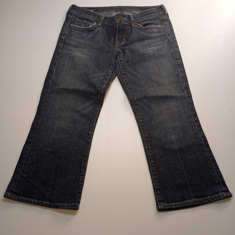 Citizens of Humanity Low Waist Cropped Jean's Sz 28